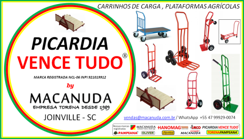 PICARDIA VENCE TUDO, CARRINHOS PARA ARMAZENS NO ESTADO DE MINAS GERAIS